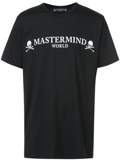 футболка с логотипами бренда Mastermind World