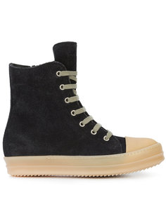 хайтопы со шнуровкой и вытянутым язычком Rick Owens
