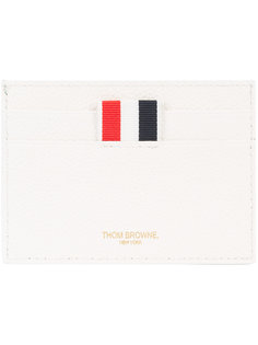 striped logo tab cardholder Thom Browne