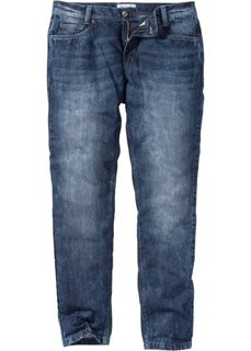 Джинсы Regular Fit Tapered, cредний рост (N) (темно-синий) Bonprix