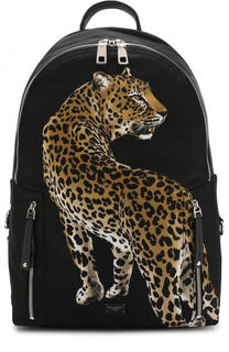 Текстильный рюкзак с принтом Dolce &amp; Gabbana