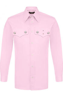 Хлопковая рубашка с нагрудными карманами CALVIN KLEIN 205W39NYC