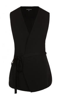Однотонный шерстяной жилет Ann Demeulemeester