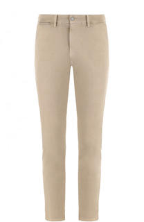 Хлопковые брюки прямого кроя 7 For All Mankind