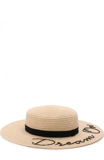 Шляпа Colette с лентой и аппликацией Eugenia Kim