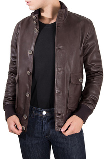 Leather jacket AD MILANO