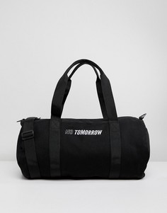 Черная сумка с вышивкой No Tomorrow ASOS - Черный