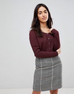 Кардиган с круглым вырезом Vero Moda - Коричневый