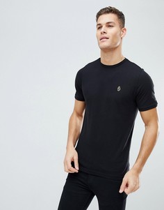 Черная футболка с короткими рукавами Luke Sport Traff - Черный