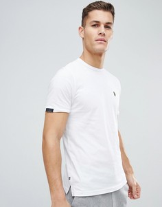 Белая футболка с короткими рукавами Luke Sport Traff - Белый
