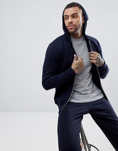 Худи темно-синего цвета на молнии PS Paul Smith - Темно-синий