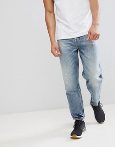 Выбеленные винтажные джинсы свободного кроя ASOS - Синий