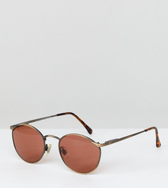 Круглые розовые солнцезащитные очки Reclaimed Vintage эксклюзивно для ASOS - Розовый