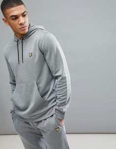 Худи серого меланжевого цвета Lyle & Scott Fitness Haston 2 - Серый