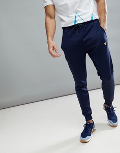 Темно-синие спортивные штаны Lyle & Scott Fitness Lynch 4 - Темно-синий