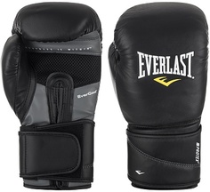 Перчатки боксерские Protex2 Leather, Черный, S-M, 14 oz Everlast