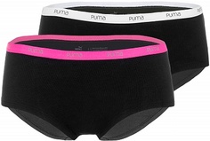 Трусы женские Puma Basic Hipster, 2 шт., размер 42-44