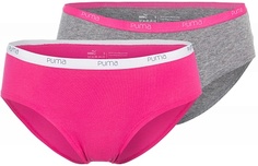 Трусы женские Puma Basic Hipster, 2 шт., размер 40-42