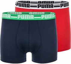 Трусы мужские Puma Brand Boxer, 2 штуки, размер 44-46