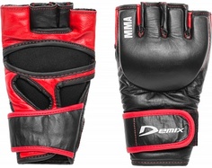 Перчатки MMA, Черный, S-M Demix
