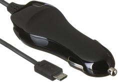 Автомобильное зарядное устройство Автомобильное зарядное устройство Deppa microUSB (черный)