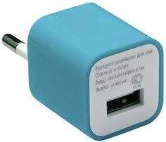 Сетевое зарядное устройство Сетевое зарядное устройство Prolife Platinum USB Compact (синий)