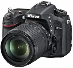 Зеркальный фотоаппарат Nikon D7100 Kit 18-105 (черный)