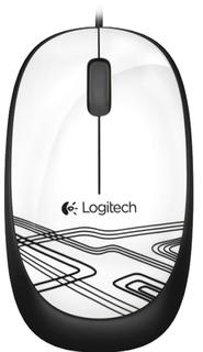 Мышь Logitech M105 Mouse optical USB (белый)