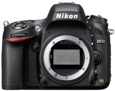 Зеркальный фотоаппарат Nikon D610 Body (черный)