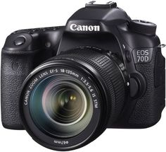 Зеркальный фотоаппарат Canon EOS 70D kit 18-135 STM (черный)