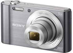 Цифровой фотоаппарат Sony Cyber-shot DSC-W810 (серебристый)
