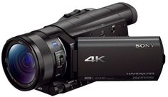 Видеокамера Sony FDR-AX100E 4K Ultra HD (черный)