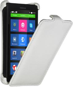 Флип-кейс Флип-кейс Ecostyle SHELL для Nokia X/X+ (белый)