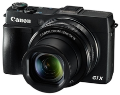 Цифровой фотоаппарат Canon PowerShot G1 X Mark II (черный)