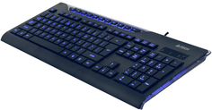 Клавиатура A4Tech KD-800L USB blue light (черный)