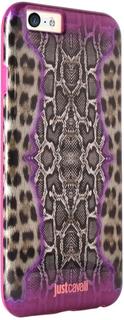 Клип-кейс Клип-кейс Just Cavalli для Apple iPhone 6/6S с рисунком (розовый)