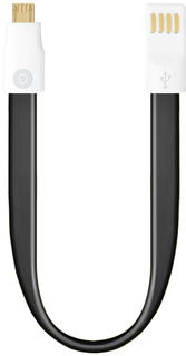 Кабель Deppa USB-microUSB (черный)
