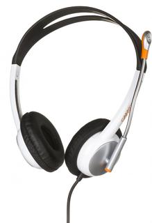 Гарнитура Canyon CNR-HS11 (белый, серебристый)