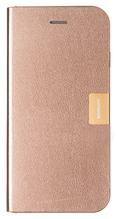 Чехол-книжка Чехол-книжка AnyMode Folio Frame для Apple iPhone 6/6S (розово-золотой)