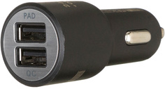 Автомобильное зарядное устройство Автомобильное зарядное устройство InterStep RT 2xUSB (черный)