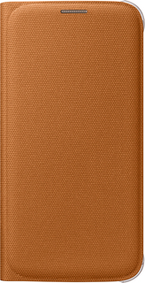Чехол-книжка Чехол-книжка Samsung FlipWallet Fabric для Galaxy S6 (оранжевый)