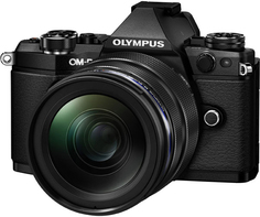 Фотоаппарат со сменной оптикой Olympus OM-D E-M5 Mark II Kit 12-40 (черный)