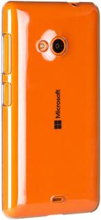 Клип-кейс Клип-кейс Fashion Touch для Microsoft Lumia 535 (прозрачный)