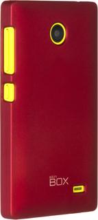 Клип-кейс Клип-кейс Skinbox Shield для Nokia X/X+ (красный)