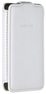 Флип-кейс Флип-кейс Euro-Line Vivid для Microsoft Lumia 430 (белый)