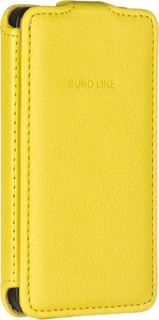 Флип-кейс Флип-кейс Euro-Line Vivid для Microsoft Lumia 430 (желтый)