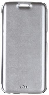 Чехол-книжка Чехол-книжка Puro для Samsung Galaxy S6 Edge (серебристый)