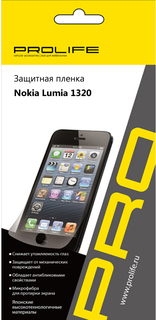 Защитная пленка Защитная пленка Prolife для Nokia Lumia 1320
