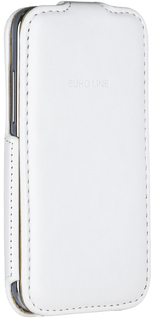 Флип-кейс Флип-кейс Euro-Line Vivid для Samsung Galaxy Core Prime (белый)