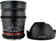 Объектив Samyang MF 35mm T1.5 ED AS UMC VDSLR Canon EF (черный)